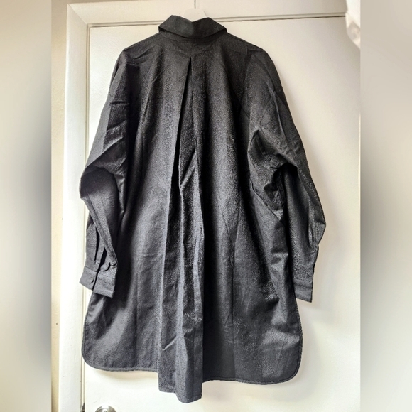 LULULEMON LAB Jacquard Relaxed-Fit Shirt In Leopardo Jacquard MED Black Size 8 - Picture 3 of 16